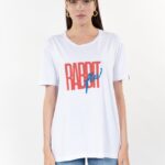White - Red Typo T W - Image 2