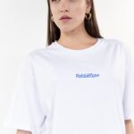 White – Blue Drops T W - Image 2