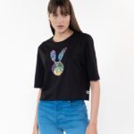 Black – Graffiti Rabbit T W - Image 8