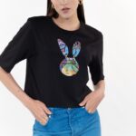 Black – Graffiti Rabbit T W - Image 9