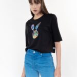 Black – Graffiti Rabbit T W - Image 12