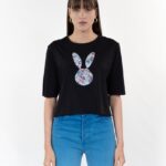 Black – Colorful Rabbit T W - Image 2