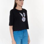 Black – Colorful Rabbit T W - Image 4